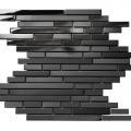 black metal stainless steel mosaic