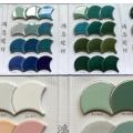 Fan shape tile